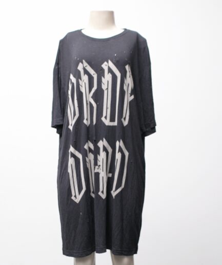 [G/GG] Vestido camiseta destroyed Drop Dead