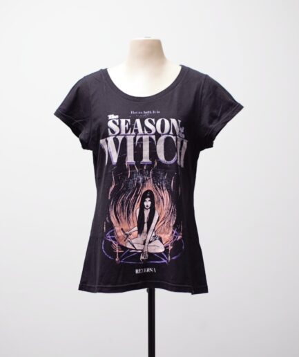 [G/GG] camiseta Babylook "The season of the Witch" Reversa