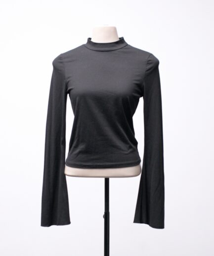 [P/M] Blusa de malha manga longa flare Shein