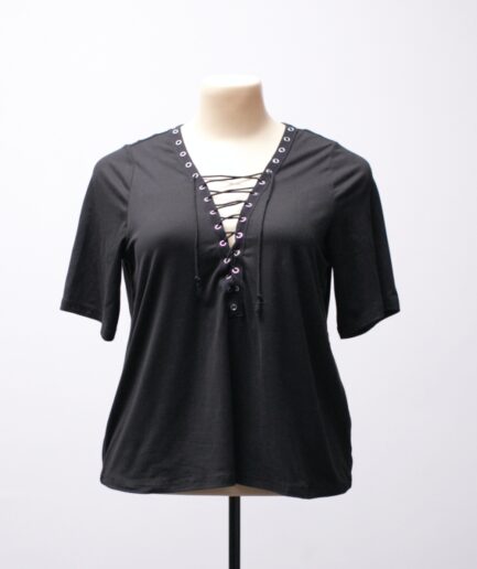 [GG] Camiseta com amarração Shein