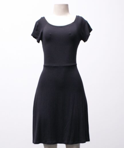 [M/G] Vestido godê de malha Reversa