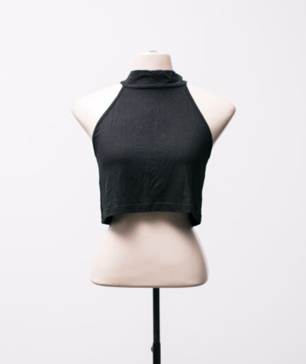 [M/G] Cropped gola alta de malha Wear Ever