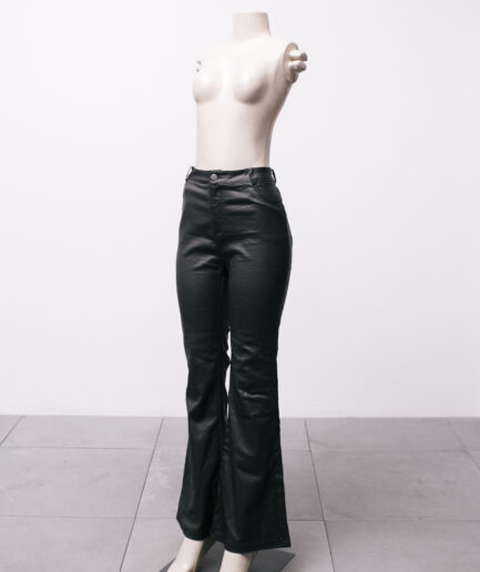 [G] Calça flare resinada Shein
