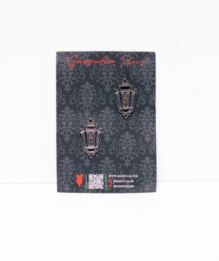 Cartela pins de lamparina Gargulia