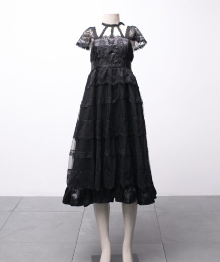 [P] Vestido de renda e tule importado do Japão Antigone's