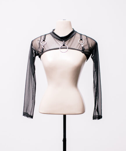 [P] Bolero de tule com argolas Sweet Sam