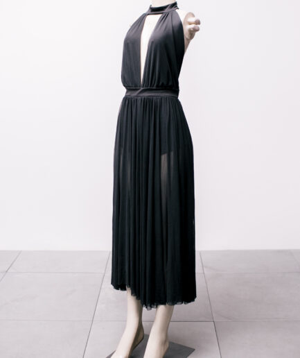 [P] Vestido frente única de tule Spookies