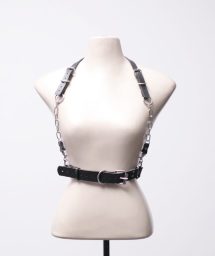[P/M] Harness de courino com alças de correntes Lust's Elixir
