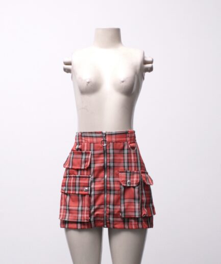 [M] Saia xadrez com bolsos gringa.com