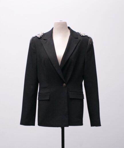 [M/G] Blazer com detalhes nos ombros