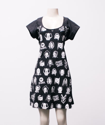 [G/GG] Vestido "Masters of Horror" Reversa