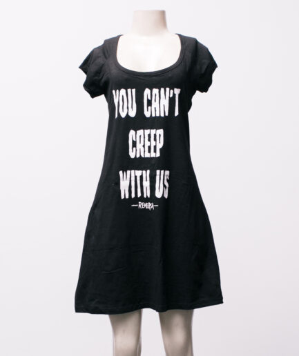 [G/GG] Vestido "You can't creep with us" Reversa