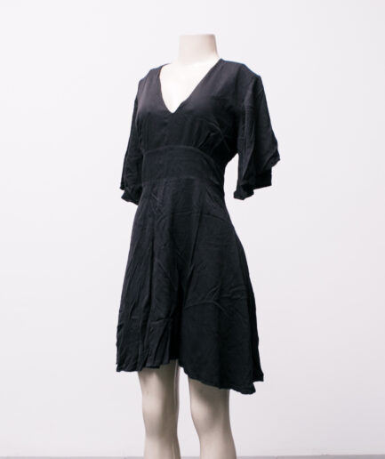 [G/GG] Vestido rodado de viscose Heta