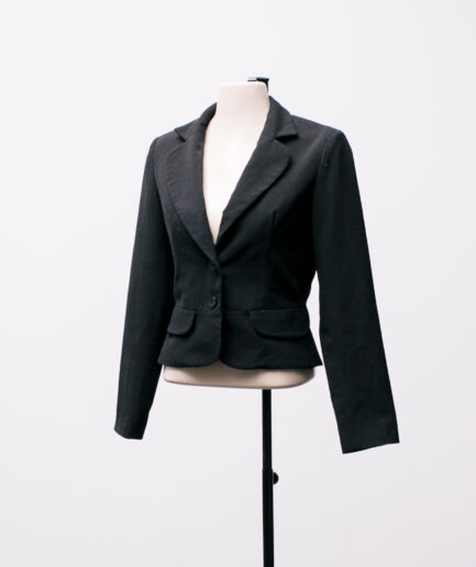[P/M] Blazer curto com bolsos falsos Miroa
