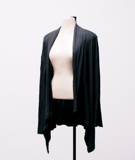 [G] Cardigan de malha com pontas