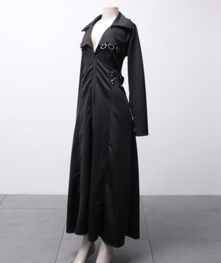 [P/M/G] Sobretudo com detalhes de argolas e ilhóses