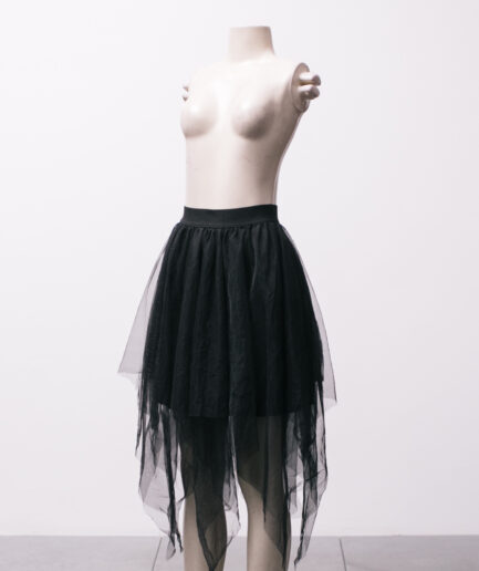 [M/G] Saia de tule com pontas Shein