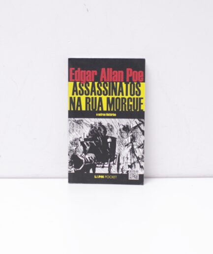 Livro "Assassinatos na rua Morgue" Edgar Allan Poe