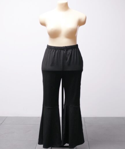 [EGG] Calça flare de malha