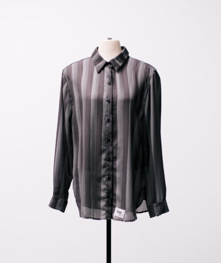 [M/G] Camisa manga longa listrada Reversa