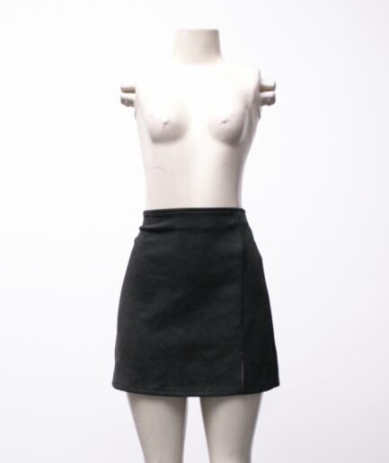 [M] Saia de camurça com fenda