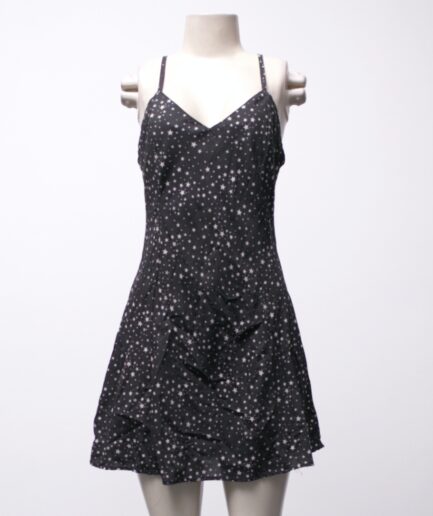 [P] Vestido de alcinha com estampa de estrelas Ecow