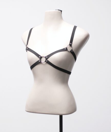 [P/M] Harness de elástico com 3 argolas