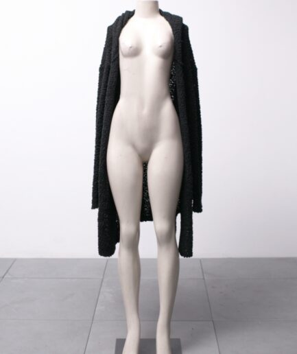 [G/GG] Cardigan com pontas e capuz de "pelinhos" teddy