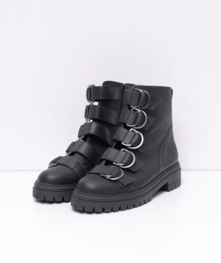 [36] Coturno de courino com fivelas Ziovara