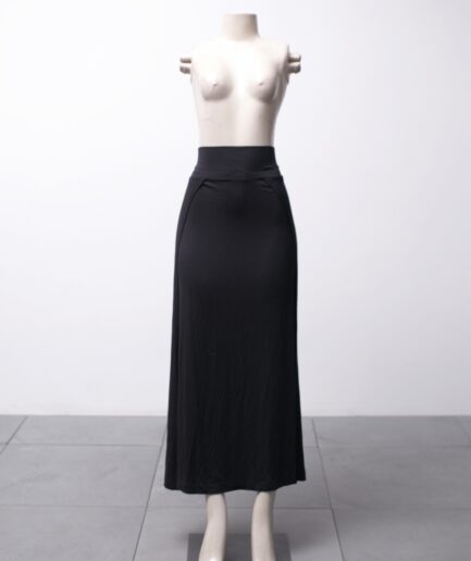 [G] Saia longa de malha com fendas