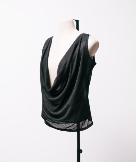 [M] blusa de lurex Hautextreme