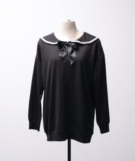 [P/M] blusa manga longa gola marinheiro