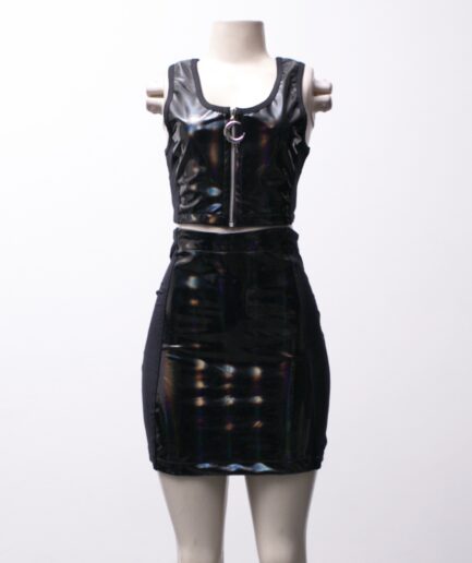 [P] conjunto de vinil holográfico Reversa