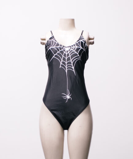 [M] Maiô com estmpa de teia Romwe