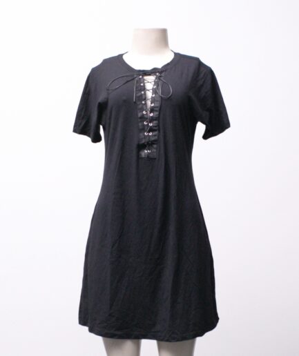 [G] Vestido de malha com amarração