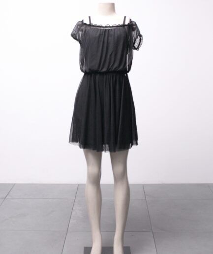 [G] Vestido ciganinha de tule