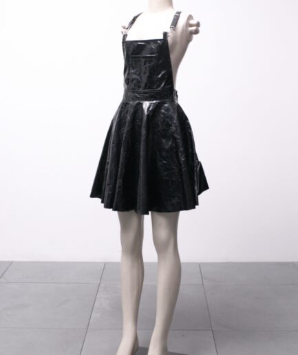 [M/G] Jardineira godê de vinil Dark alien